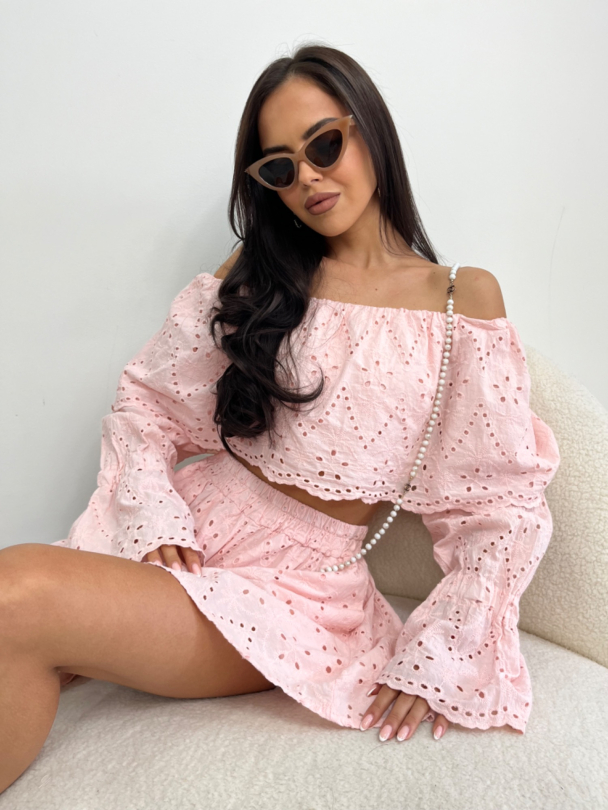 Top Melany Luxury Baby Pink