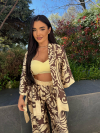 Kimono Haya Butter Yellow