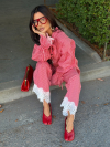 Pantaloni Avelune Cherry Pop