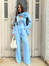 Pantaloni Massimo Blue