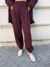 Pantaloni Moritz Burgundy