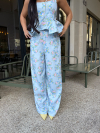 Pantaloni Teona Baby Blue