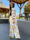Pantaloni Tulips Butter Yellow