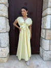 Rochie Menini Butter Yellow