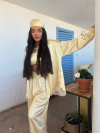 Set cămașă și eșarfă Lambadas Butter Yellow