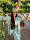 Set cămașă și eșarfă Lambadas Mojito Mint