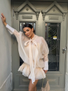 Set rochie și pantaloni Encanto Vanilla
