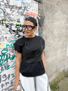 Set top și tricou Pompadour Black 