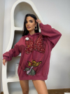 Hanorac Arty Burgundy