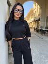 Tricou Lavella Black