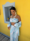 Top Elodie Cotton Sky