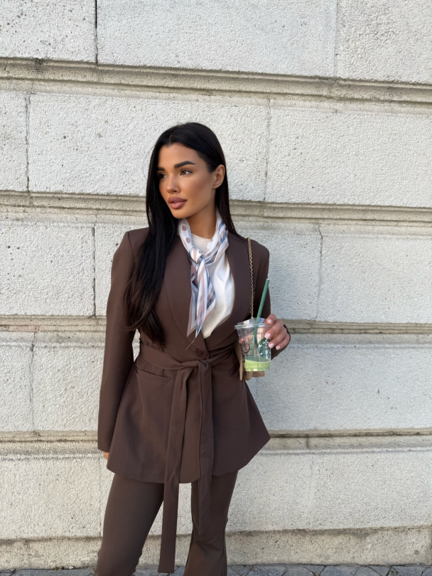 Blazer Ariadne Chocolate