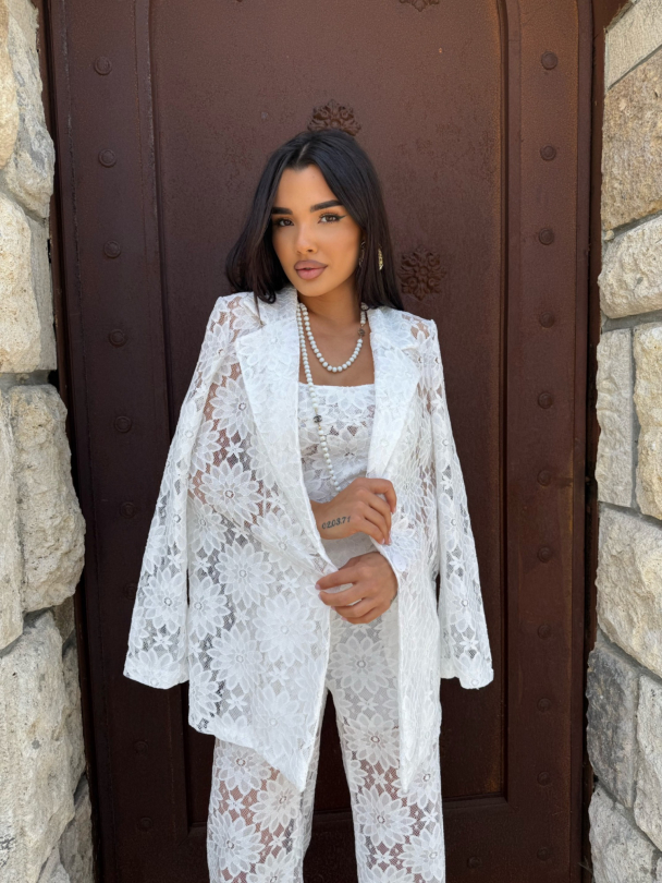 Blazer Bettans White