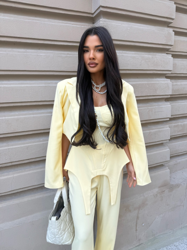 Blazer Donald Butter Yellow