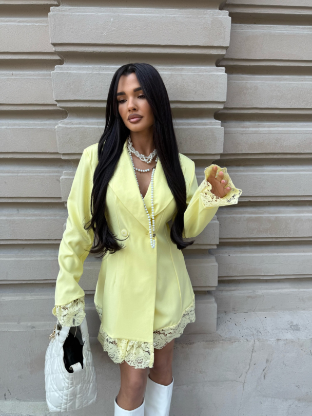 Blazer Nonna Butter Yellow