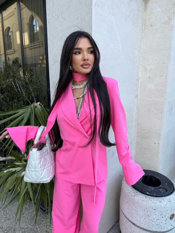 Sacou cu curea Alessandro Class Bonbon