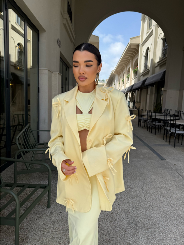 Blazer Sweets Butter Yellow