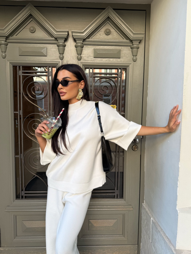 Bluza Frenchie White 