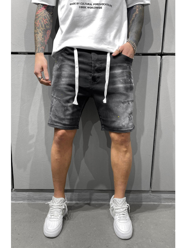 Blugi negri pentru bărbați Drake