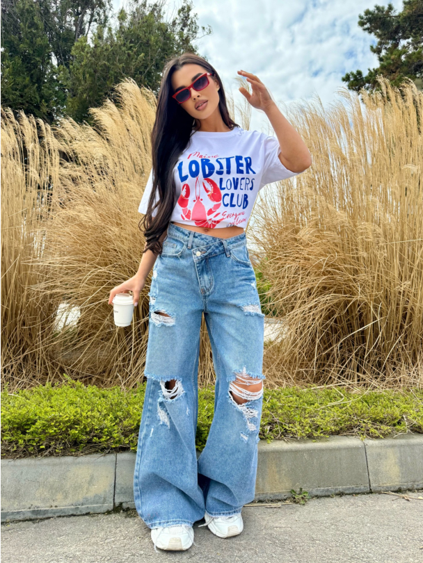 Blugi Milano Straight Basic Blue