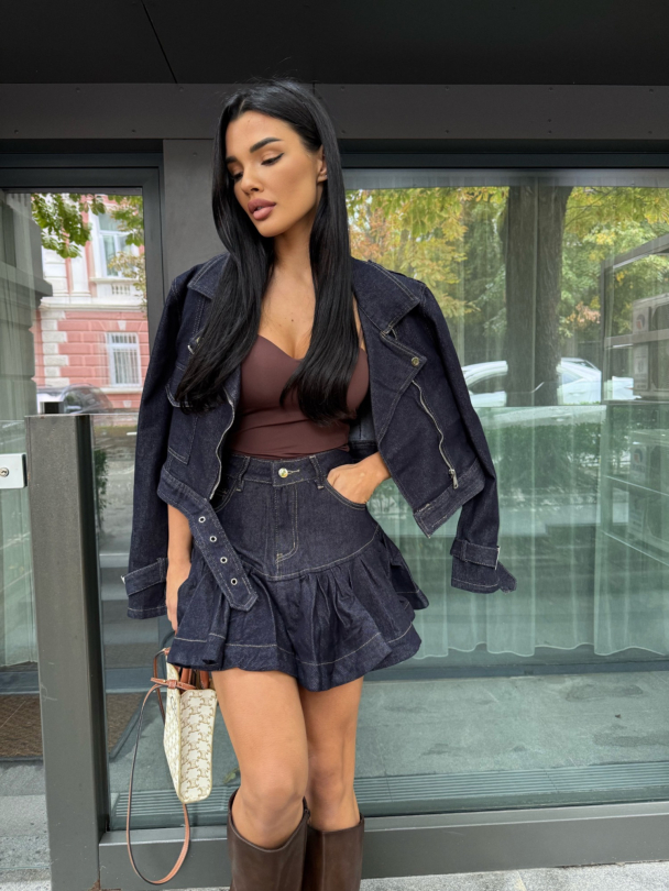 Fustă din denim Poise