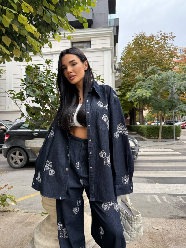 Cămașă din denim Prisme