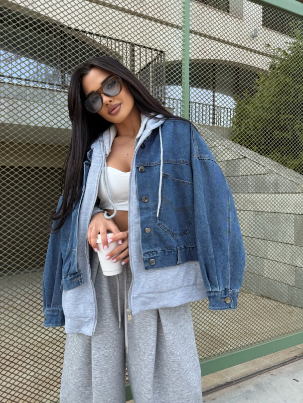 Jachetă de blugi Sedora Grey