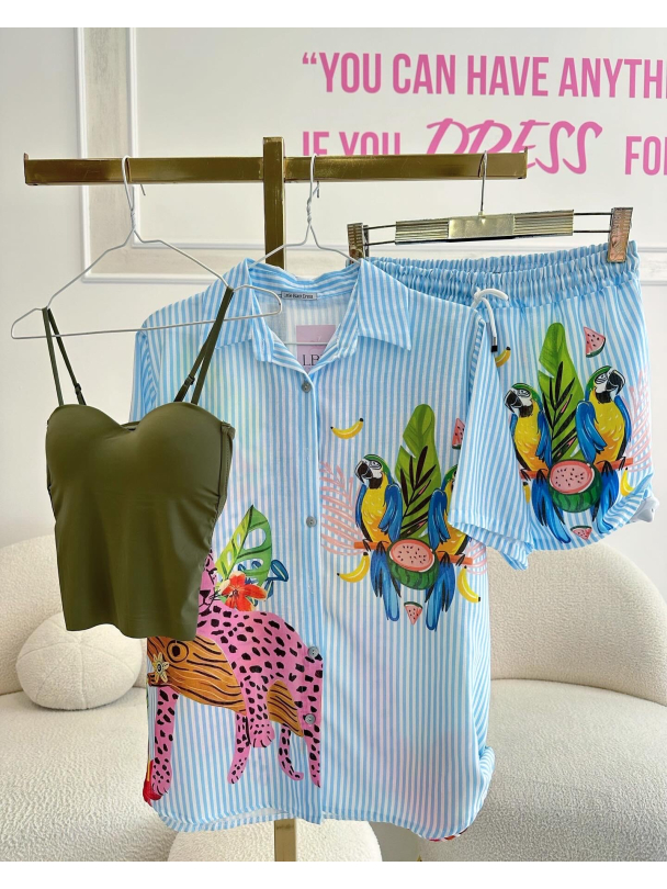 Pantaloni scurti Jungle Fiesta