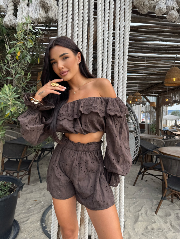 Pantaloni scurți Marabu Dark Chocolate