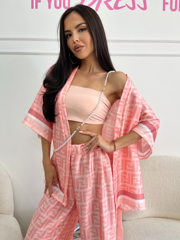 Kimono Franco Baby Pink