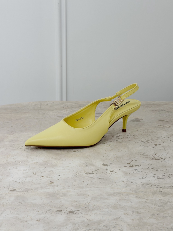 Pantofi Legonda Butter Yellow