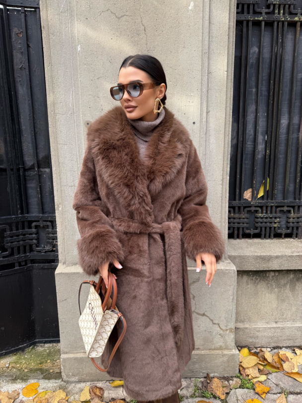 Palton Amiria Chocolate