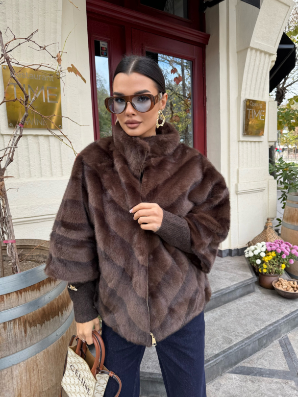 Palton Valina Chocolate