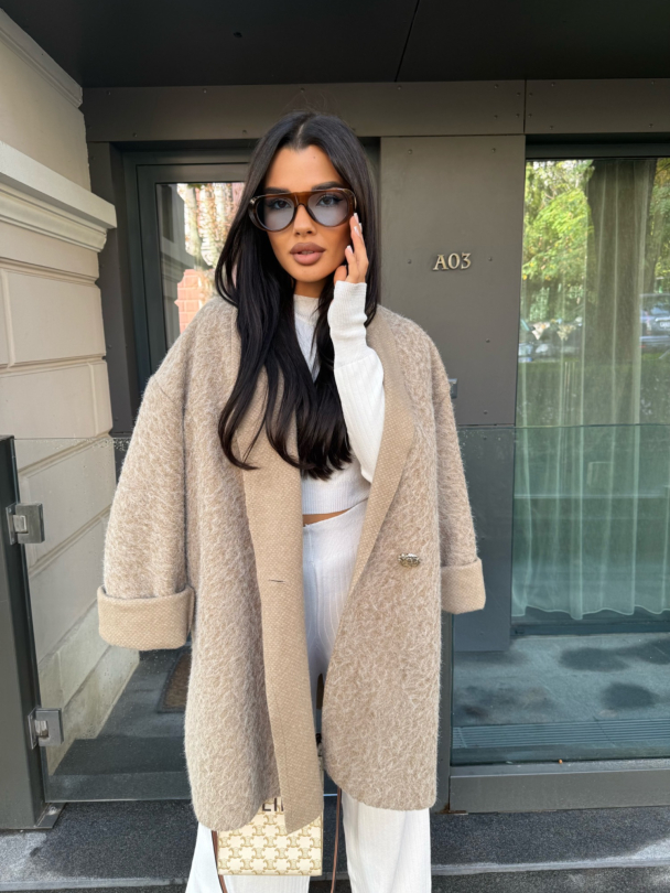 Palton Vollt Cappuccino