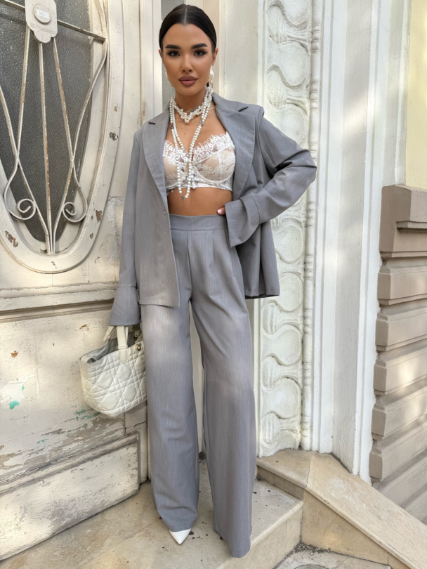 Pantaloni Alessandro Class Grey