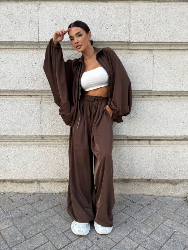 Pantaloni Amika Chocolate