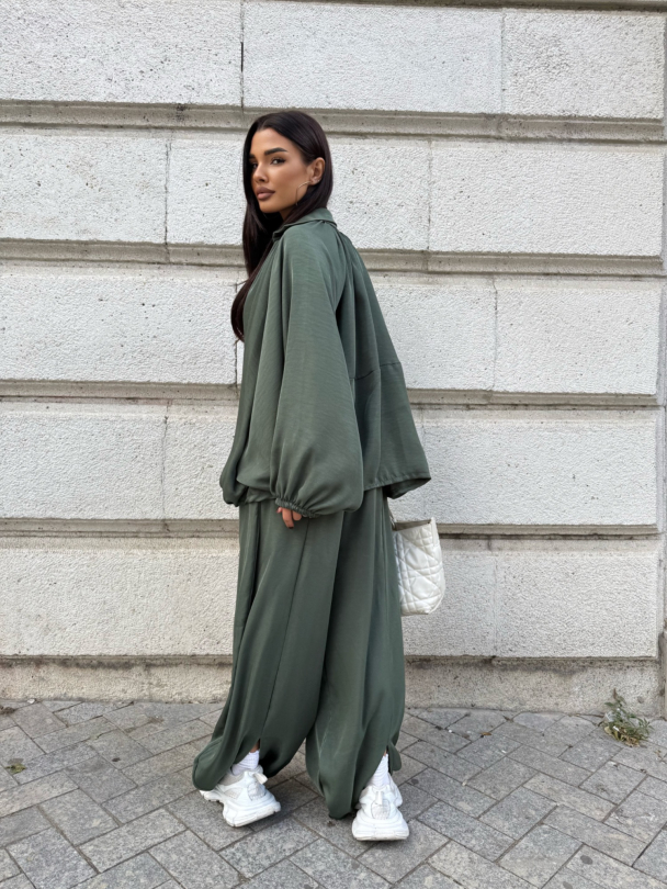 Pantaloni Amika Olive 