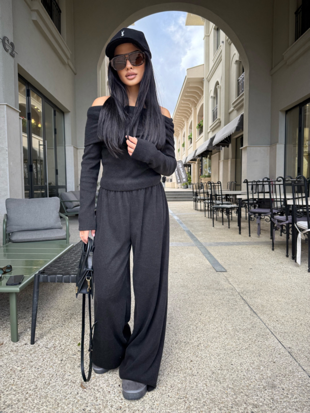 Pantaloni Arlens Black