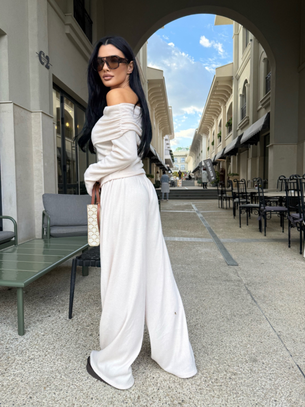 Pantaloni Arlens Latte