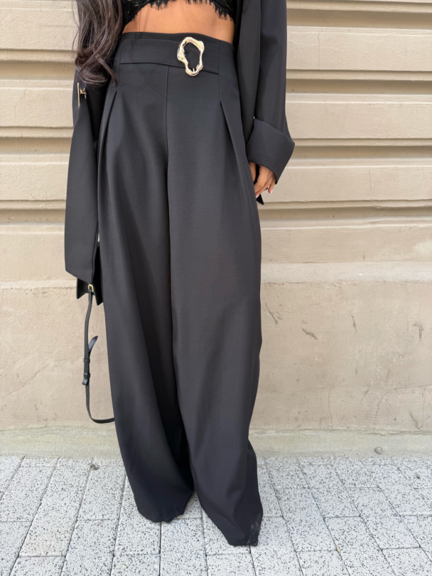 Pantaloni Bibby Black