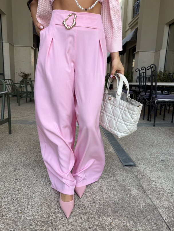Pantaloni Bibby Pink
