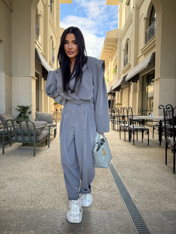 Pantaloni Bisquit Grey