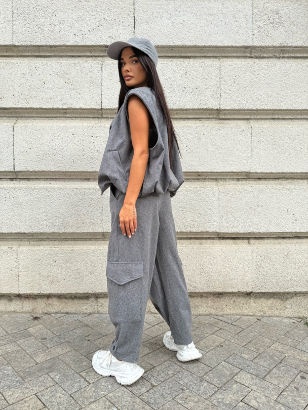 Pantaloni Catarina Grey 