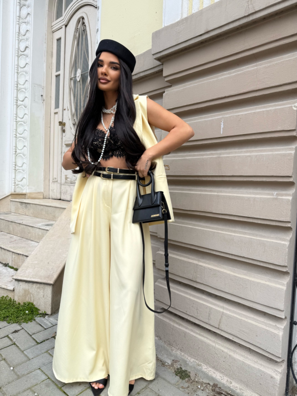 Pantaloni Corso Butter Yellow