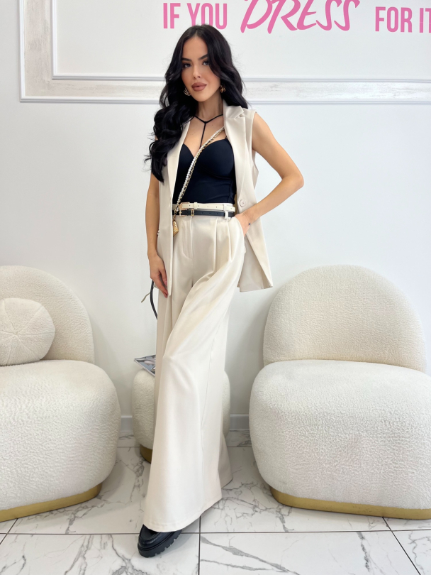 Pantaloni Corso Latte