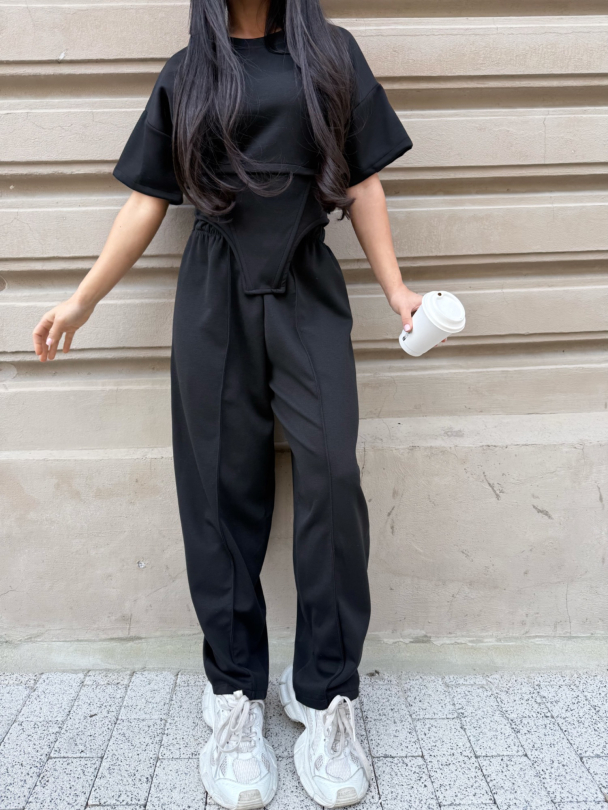 Pantaloni Darios Black