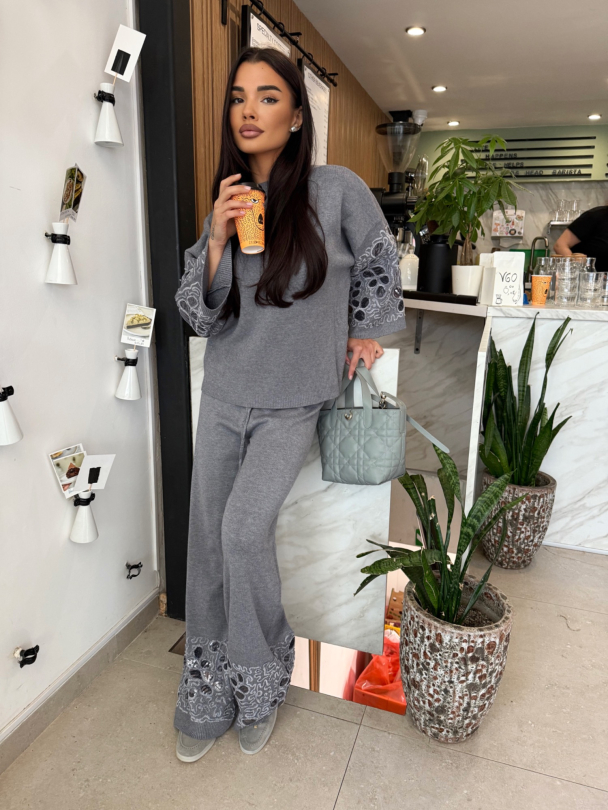 Pantaloni Divine Grey