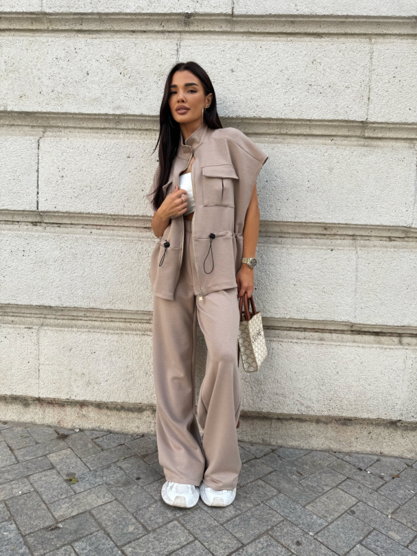 Pantaloni Eirini Cappuccino