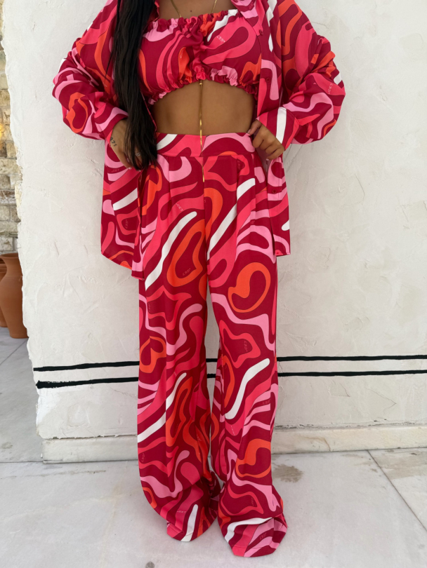 Pantaloni Elodie Cherry Pop