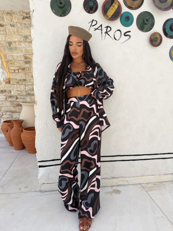 Pantaloni Elodie Cocoa Kiss